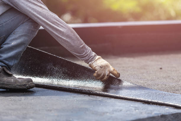 Professional Crawl Space Encapsulation technician working in Hillsboro, WI